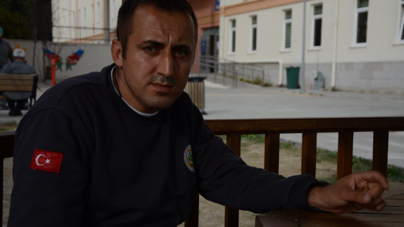 Mehmet Tuncay, “Geçen yıl Antalya’ya Orman yangını söndürme çalışmaları ile gelmiştim şimdide deprem