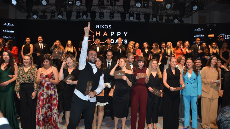 Rixos Hotels, başarılı acenteleri Rixos Happy Days etkinliğinde ödüllendirdi
