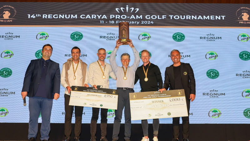 14. Regnum Carya Pro-Am Golf Turnuvası sona erdi