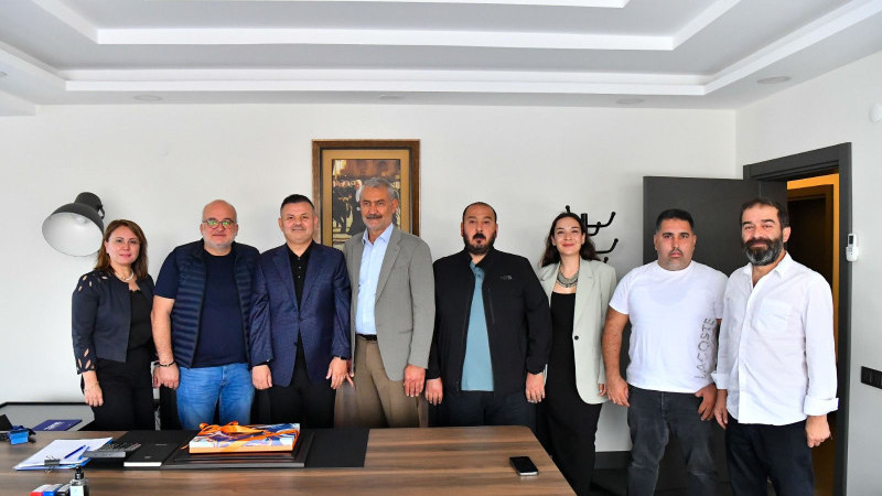 ATSO Yönetim Kurulu Başkan Yardımcısı Fatih Kabadayı’dan 33. Grp Komite Bşk. Mustafa Özüş'ü ziyaret
