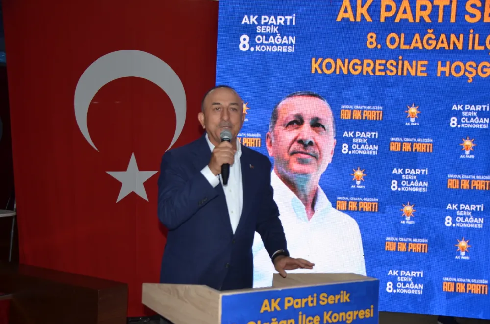 Çavuşoğlu; “Serik ilçemize sevdamız var”