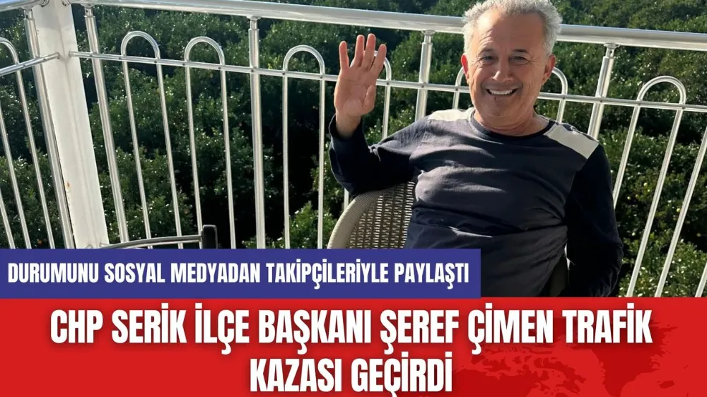 Başkan Çimen Trafik Kazası Geçirdi