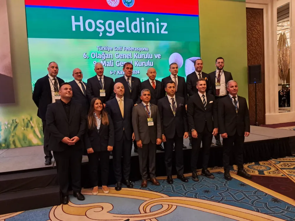 Yıldırım Demirören yeniden Türkiye Golf Federasyonu başkanı seçildi