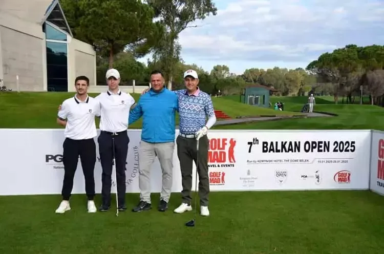 7. Balkan Golf Turnuvası Başladı