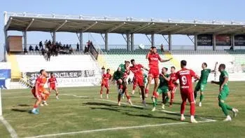 Serik spor 1 attı 3 aldı