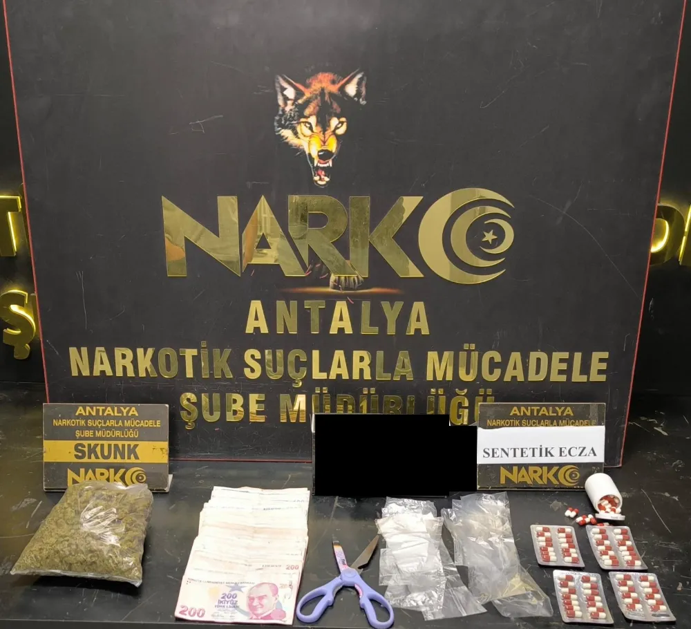 Antalya’da uyuşturucu operasyonu. 19 Kişi tutuklandı 