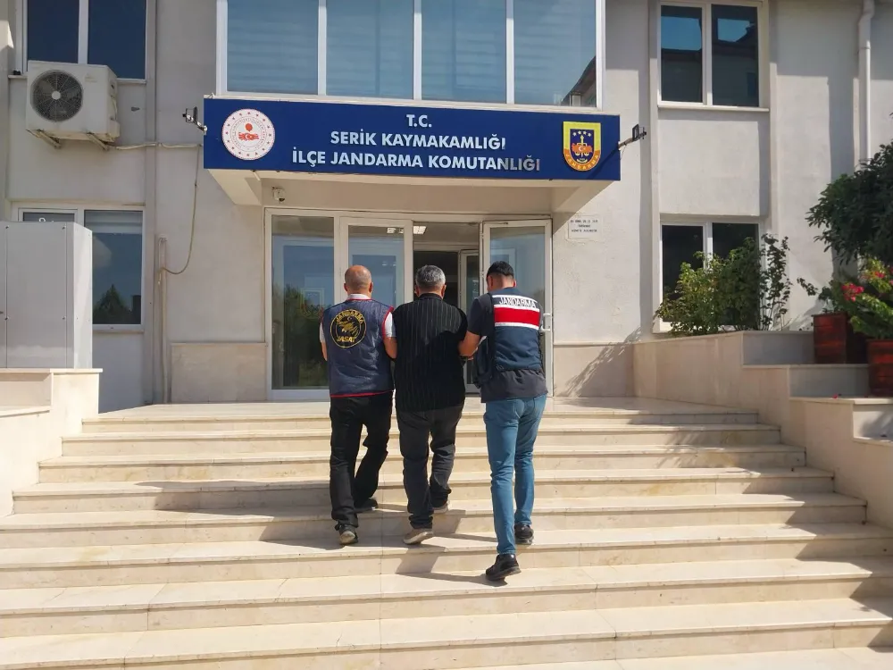   Suç Makinesi Serik’te yakalandı 