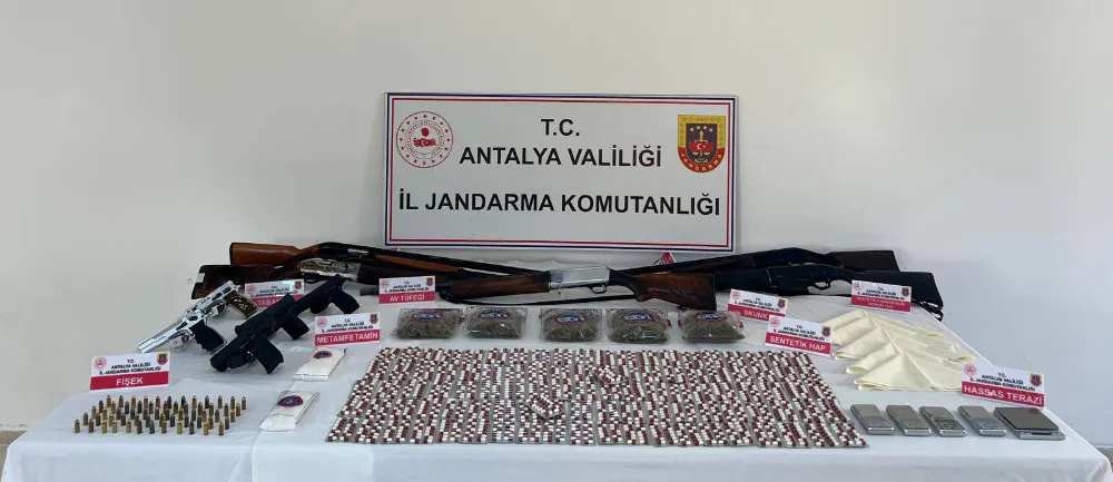 Serik’te uyuşturucu operasyonu: 7 kişi tutuklandı