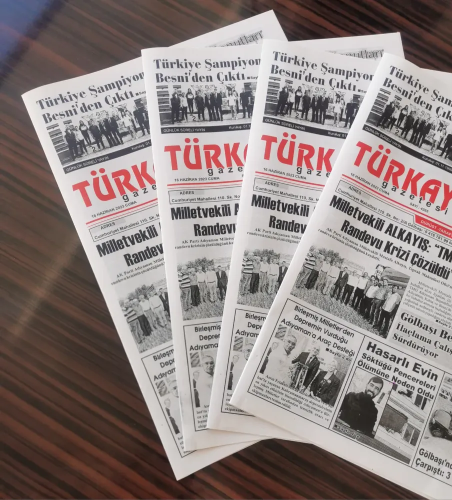 Adıyaman Türkay Gazetesi 26 yaşında