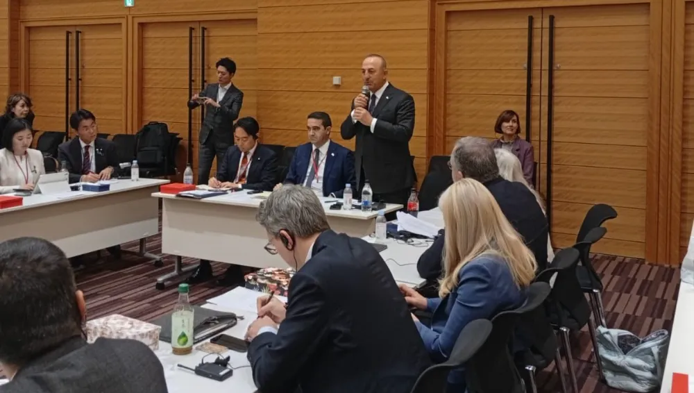 Çavuşoğlu: Türkiye, dostlarıyla birlikte küresel barış, güvenlik ve istikrar için kararlılıkla çalışmayı sürdürecektir