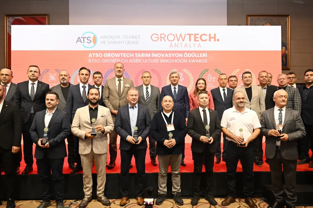 Growtech Antalya Fuarı’nda tarım projeleri ödüllendirildi