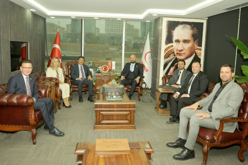 AK Parti Antalya Milletvekilleri TÜRKTOB’u ziyaret etti