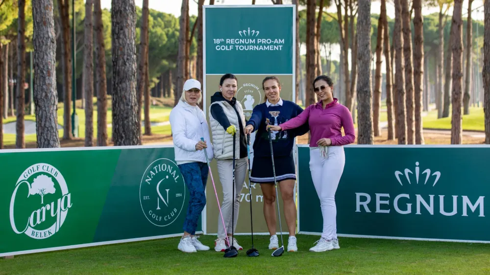 Regnum Pro Am Golf Turnuvası Başladı