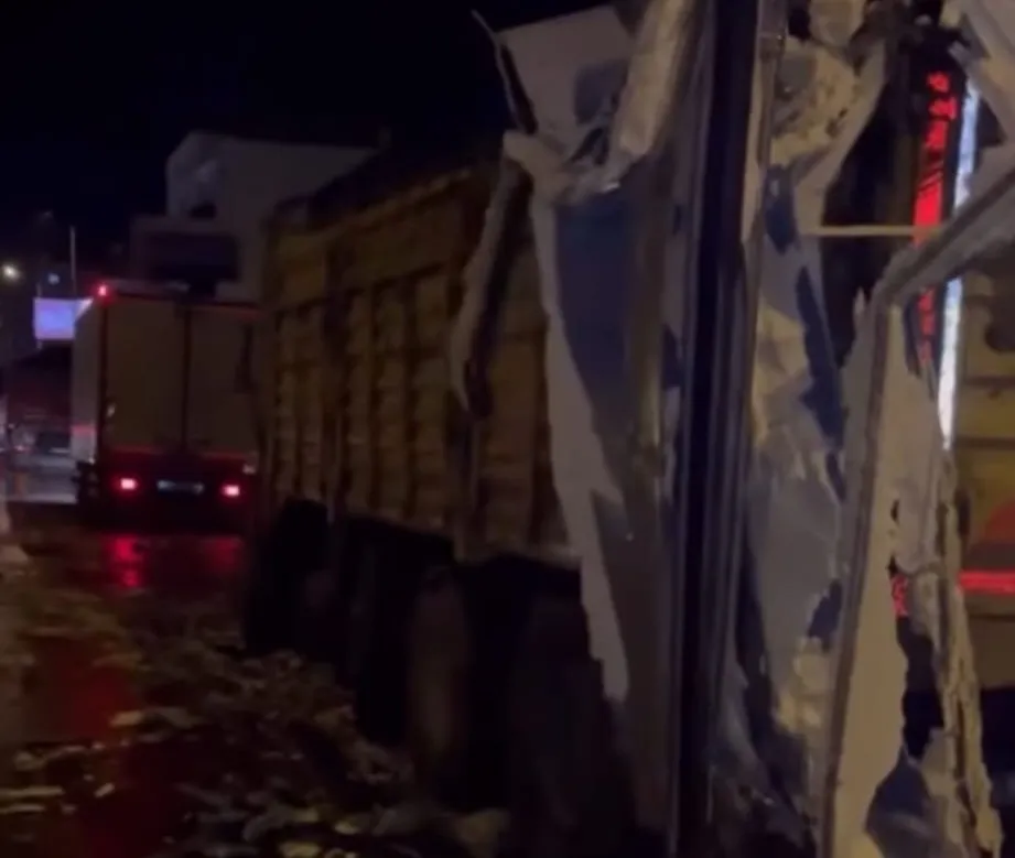 Serik’te zincirleme kaza: Yürekler ağza geldi 