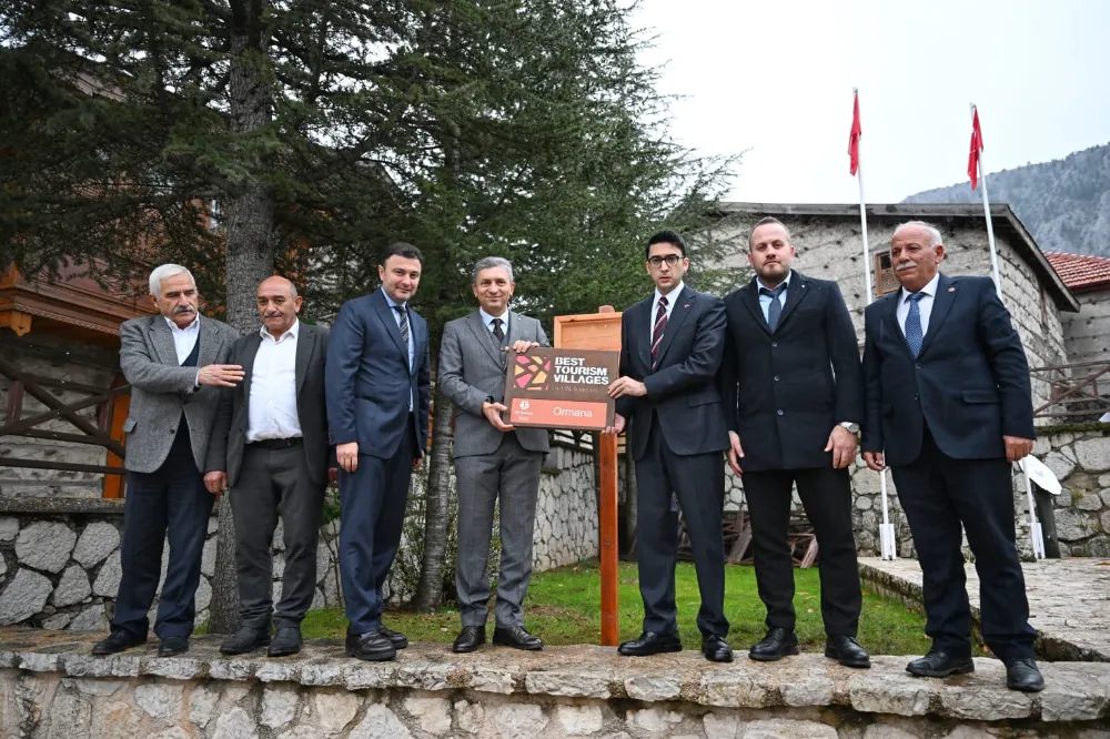 Ormana’nın gurur tabelası