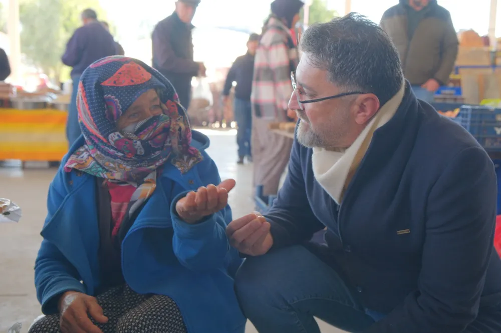 BAŞKAN KUMBUL, GEBİZ’DE VATANDAŞLARLA BULUŞTU