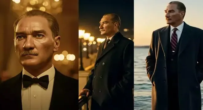 Yapay zekayla Atatürk