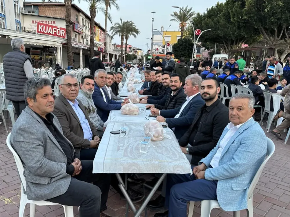 Serik Belediyesi İlk iftar yemeğini Kadriye’de verdi