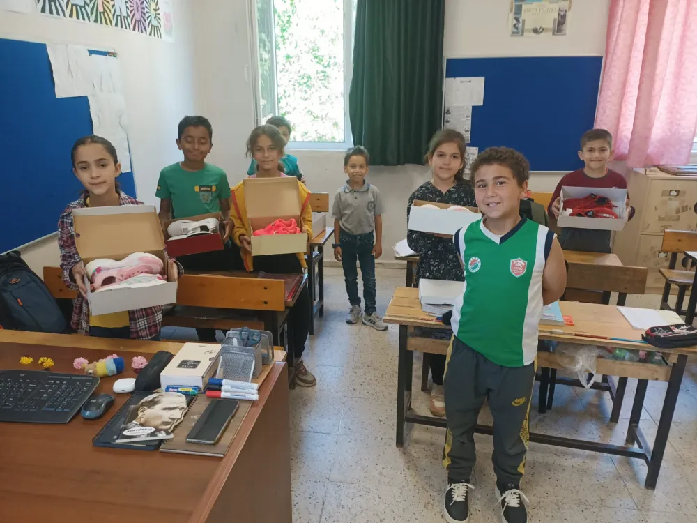 Tekeli Ahmet Can Özpınar Ortaokulundan Kardeş Okula Anlamlı Ziyaret