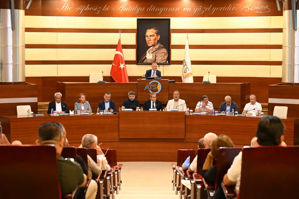 ATSO Meclisinde Gündem: İsrail-İran Savaşı, Turizmde Gelir Kaybı ve Dijital Vergi Denetimi