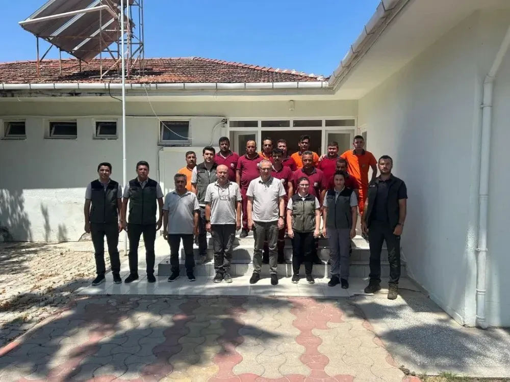 Kayıran’dan kaza yapan personele geçmiş olsun ziyareti 