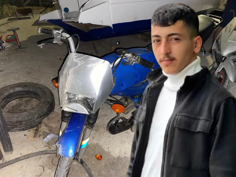 Otomobil ile motosikletin karıştığı kazada 1 kişi öldü