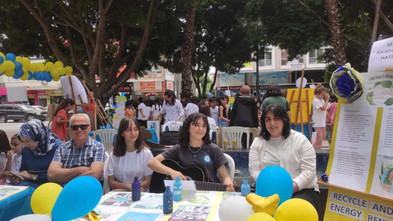 Öğrencilerin Green Fluencer Projesi