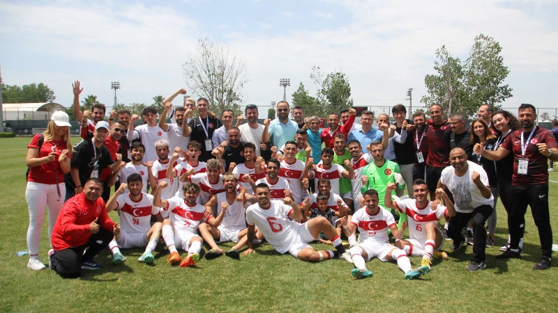 İşitme Engelliler Avrupa Futbol Şampiyonasında Türkiye yarı finalde