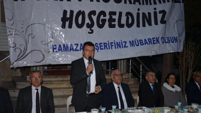 Serik Müftülüğünce geleneksel iftar programı düzenledi